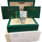 NOS STICKERED 2018 PAPERS Rolex Submariner HULK Steel Green 40mm 116610 LV BOX