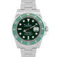 2016 Rolex Submariner 116610 LV Hulk Green Ceramic Steel Oyster 40mm Box Papers