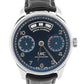 2021 PAPERS IWC Portuguese Portuguesier Annual Calendar BLUE Steel IW503502 BOX