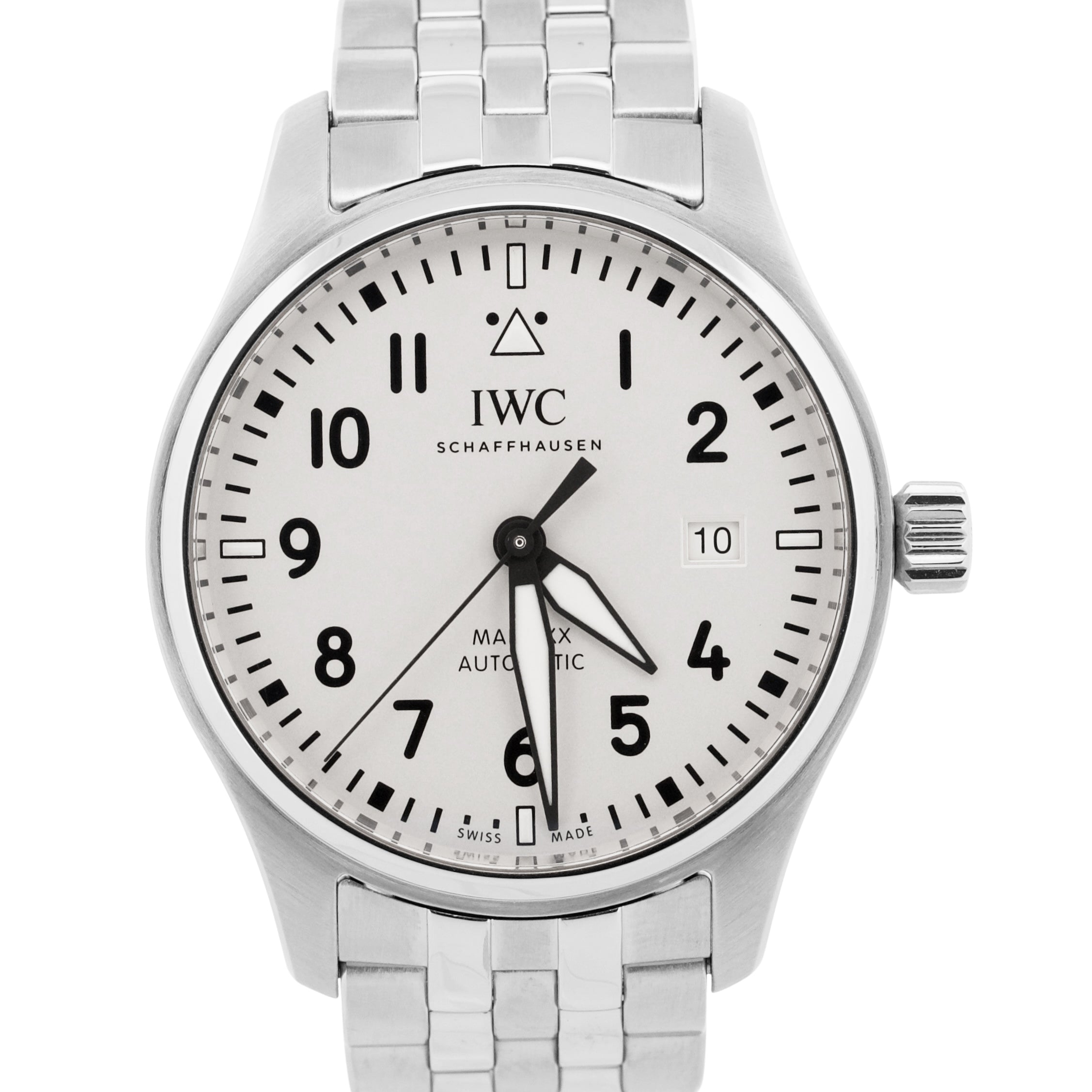2023 PAPERS IWC Pilot Watch Mark XX SILVER Stainless Steel 40mm