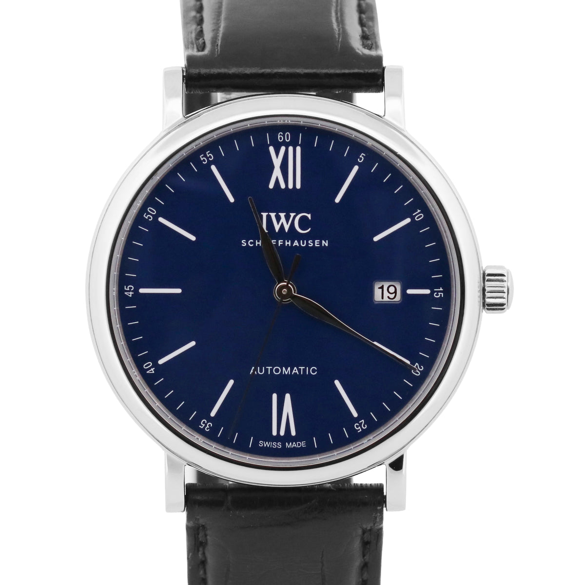 IWC Portofino IW356518 150 Years Blue Stainless Steel Automatic 40mm Watch