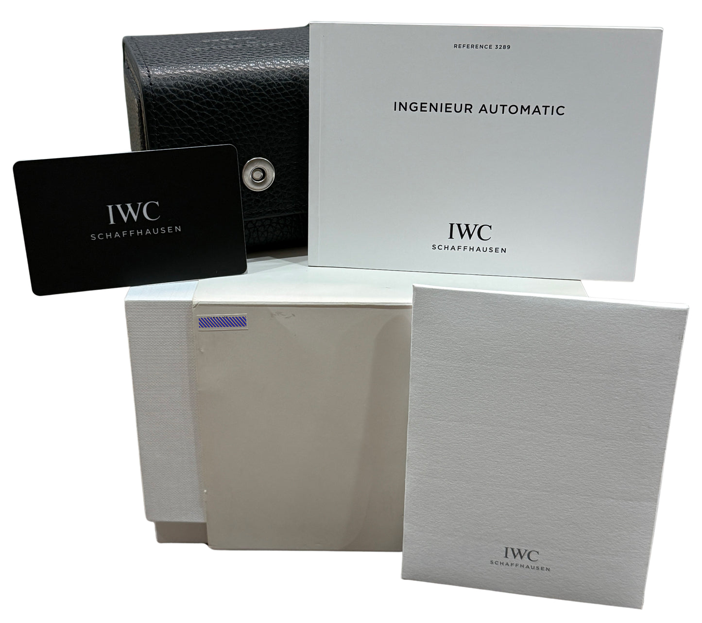 Unpolished 2024 IWC Ingenieur IW328903 Stainless Steel Aqua Teal 40mm Box Papers