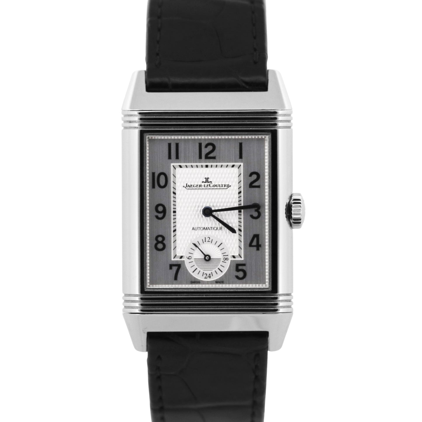 Jaeger-LeCoultre Reverso Classique Grande BLACK SILVER 215.8.S9 Q3838420 BOX