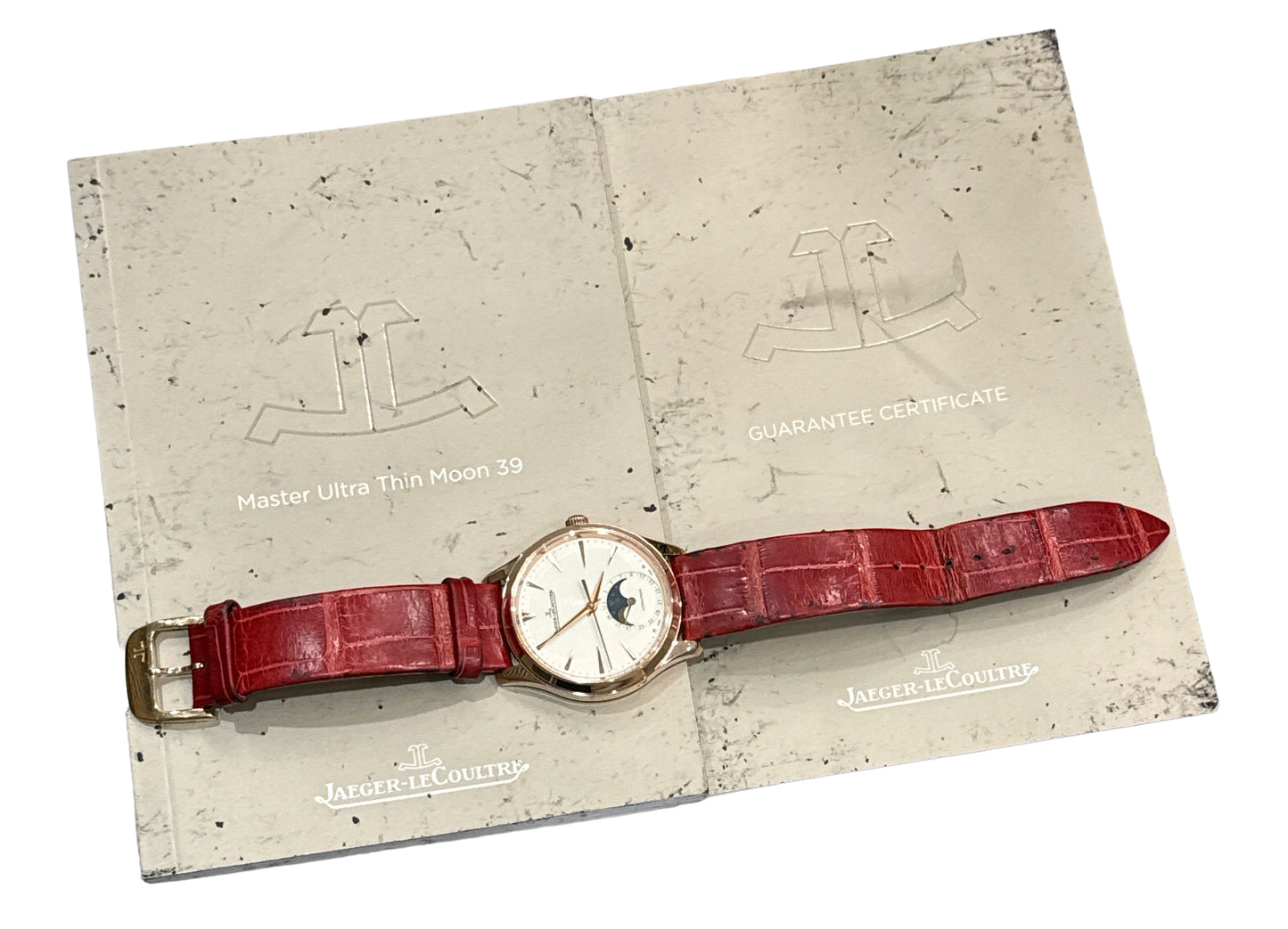 PAPERS Jaeger LeCoultre Master Ultra Thin 18K Rose Gold 34mm Q1252520 145.2.64.S