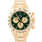 2025 PAPERS Rolex Daytona 40mm Green JOHN MAYER 18K Yellow Gold 126508 Watch BOX
