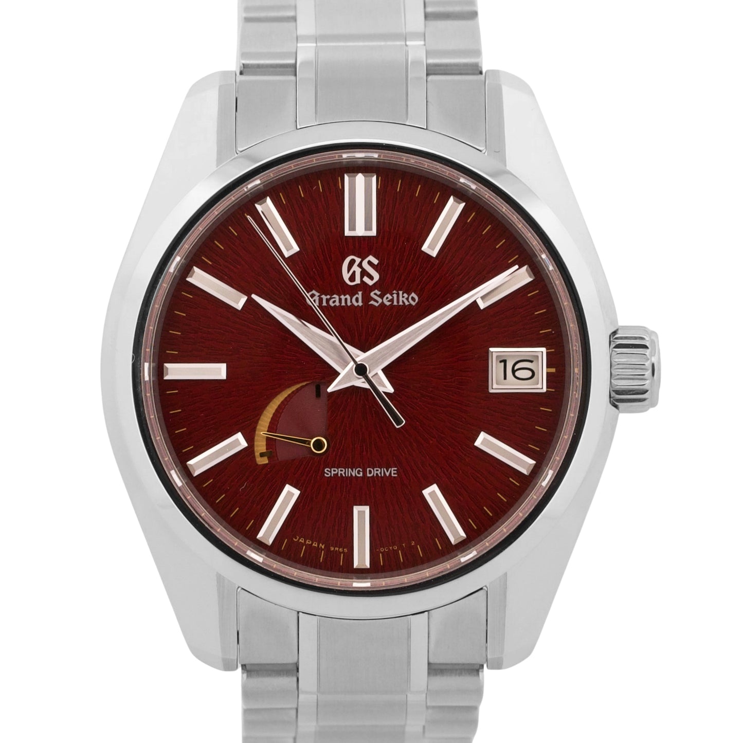 2023 PAPERS Grand Seiko Heritage KATANA Red Limited SBGA493G Steel Date 40mm BOX