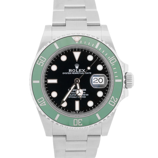 2025 PAPERS Rolex Submariner Date KERMIT Green Steel 41mm Watch 126610 LV BOX
