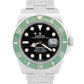 NOS 2024 PAPERS Rolex Submariner 41mm KERMIT Green Steel Ceramic 126610 LV BOX