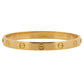 2026 SERVICE Cartier LOVE Bracelet Size 17 Solid 18K Gold AU 750 BOX 1990's