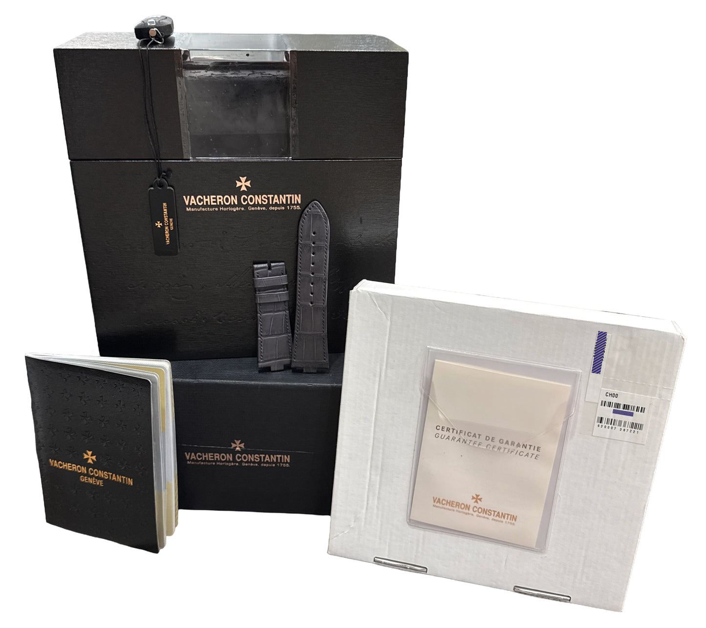 2017 PAPERS Vacheron Constantin Overseas LIMITED Titanium 42mm Steel 49150 BOX