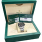 2008 PAPERS Rolex Submariner Date BLACK Steel REHAUT No-Holes 40mm 16610 T BOX