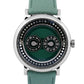 PAPERS MB&F M.A.D.2 GREEN Stainless Steel Automatic Leather 42mm Watch BOX