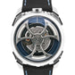 PAPERS MB&F M.A.D.1S ICE BLUE Stainless Steel Automatic Leather 42mm Watch BOX
