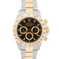 UNPOLISHED PAPERS Rolex Daytona Cosmograph BLACK 18K Gold ZENITH Steel 16523 BOX