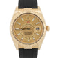 2021 Rolex Sky-Dweller 326238 18K Gold Champagne Oysterflex 42mm Box Papers