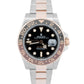 Rolex GMT-Master II ROOT BEER Brown Black 18K Rose Gold 40mm 126711 CHNR Watch