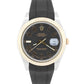 Rolex Datejust II 2 MATTE BLACK ROMAN 18K Yellow Gold Steel 41mm 116333 BOX