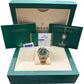2018 PAPERS Rolex Daytona GREEN JOHN MAYER 40mm 18K Yellow Gold 116508 Watch BOX