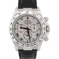 Rolex Daytona Cosmograph METEORITE 18K White Gold Leather 40mm Watch 116519