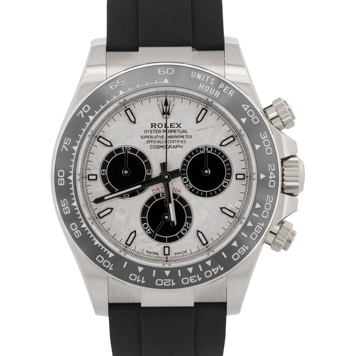 New Sept 2026 Rolex Daytona 126519 LN Meteorite Oysterflex 18K 40mm Box Papers