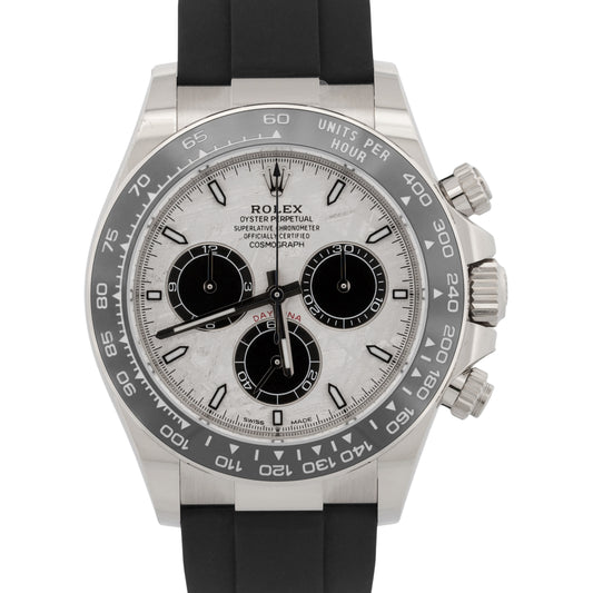New Sept 2026 Rolex Daytona 126519 LN Meteorite Oysterflex 18K 40mm Box Papers