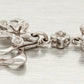 Modern Abstract 0.20ctw Diamond Wave Star Pendant - 14k White Gold Necklace 20" Chain