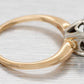 Antique Art Deco 0.50ct Solitaire Diamond Engagement Ring - 14k Yellow Gold