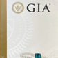 GIA Color-Changing Sapphire Engagement Ring 14k Yellow Gold | Lab-Created Stone