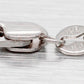 Vintage 1.10ct Marquise Diamond Pendant - 14k White Gold Necklace - 18"