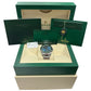 UNPOLISHED 2022 PAPERS Rolex Milgauss BLUE 40mm Z-Blue Green Steel 116400 GV BOX