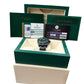 PAPERS Rolex Milgauss PVD BLACK Green 40mm LABEL NOIR Steel Watch 116400 BOX
