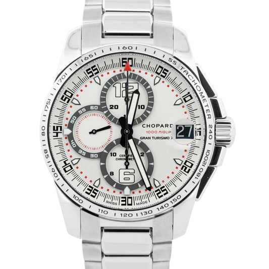 Chopard Mille Miglia Gran Turismo XL Chronograph Steel SILVER 44mm 8459 Watch