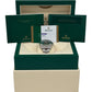 PAPERS Rolex Milgauss Z-Blue Green Crystal BLUE 40mm 116400 GV Steel Watch BOX