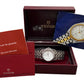 VINTAGE 1969 Tudor Monarch WHITE ARABIC 36mm Stainless Steel Quartz 15630 BOX