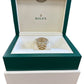 Rolex Day-Date II President 41mm CHAMPAGNE 18K Yellow Gold Fluted 218238 BOX