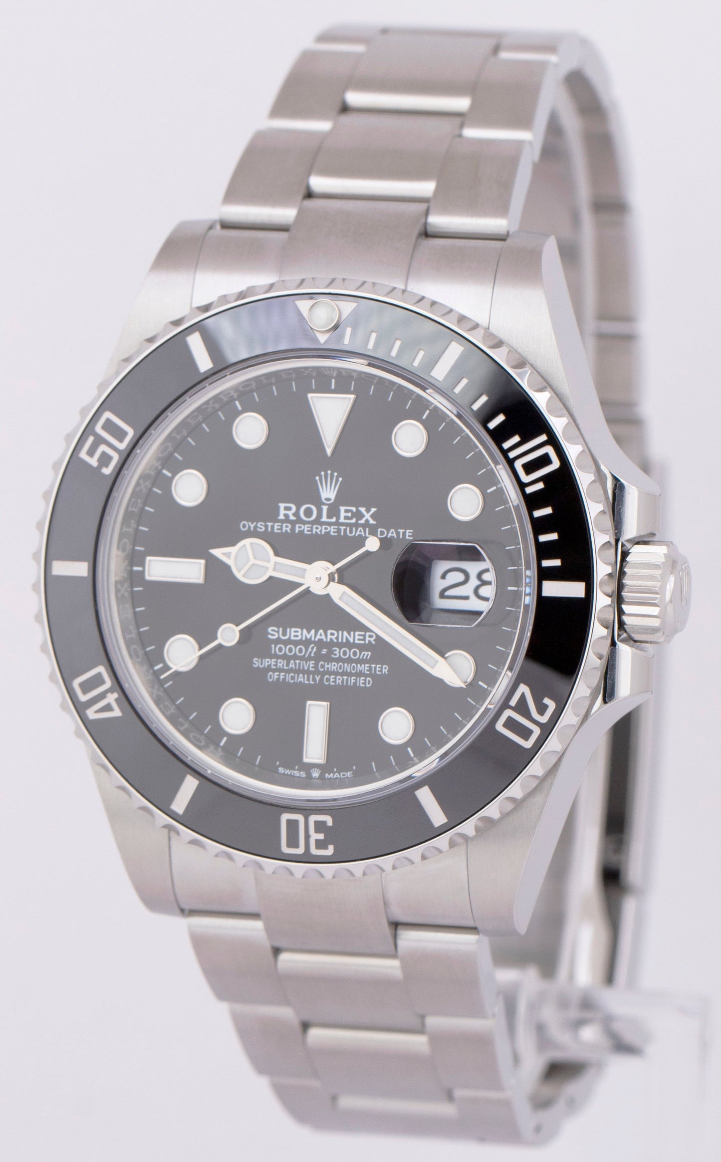 2024 BRAND NEW Rolex Submariner 41mm PAPERS Date Steel Watch 126610 LN B+P