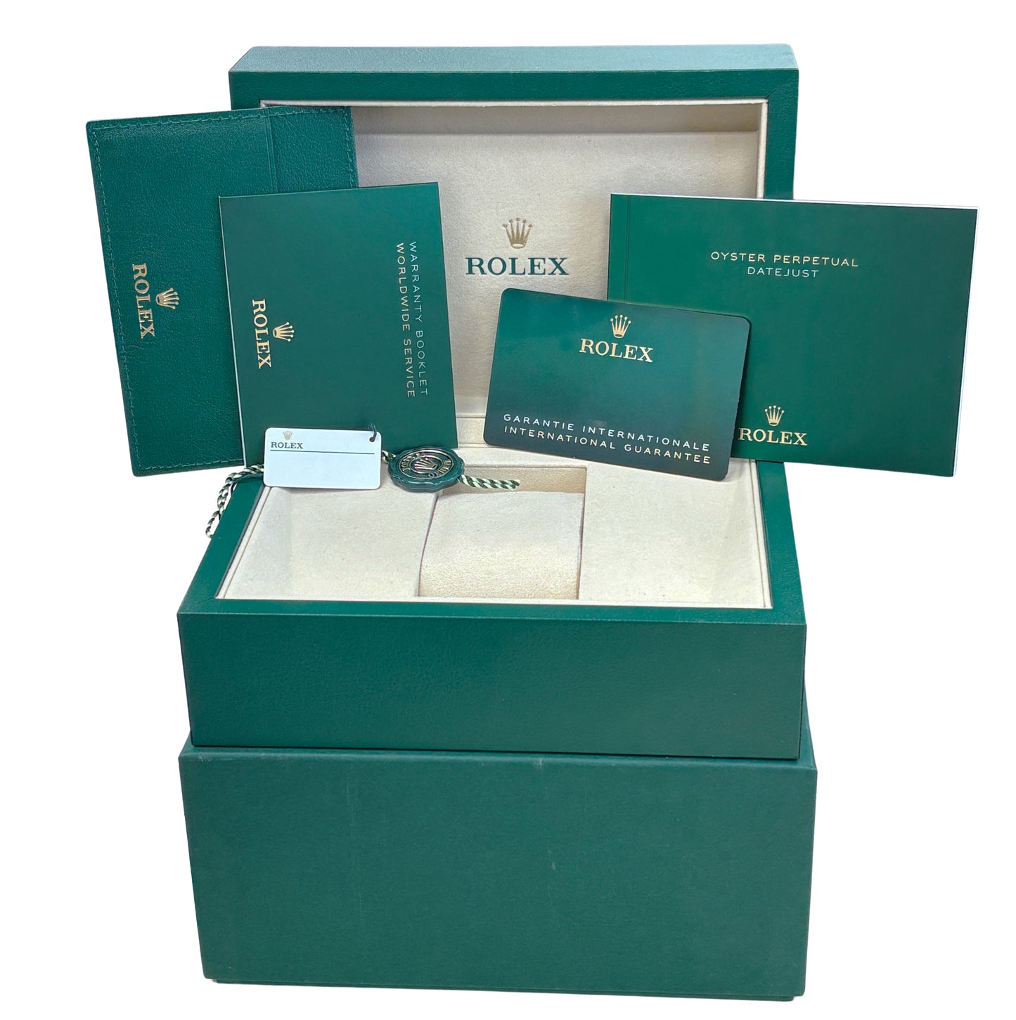 NEW UNWORN PAPERS Rolex DateJust 41mm WIMBLEDON 18K JUBILEE Fluted 126333 BOX
