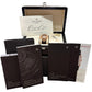 2014 PAPERS Patek Philippe Nautilus 40.5mm CHOCOLATE 18K Rose Gold 5980R-001 BOX
