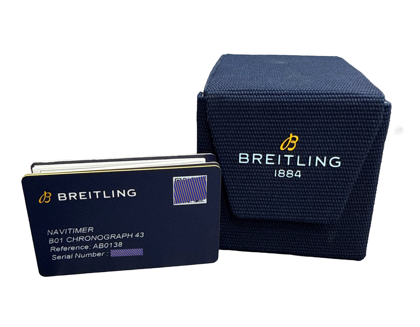 2022 PAPERS Breitling Navitimer B01 TEAL Green 43mm Stainless Leather AB0138 BOX