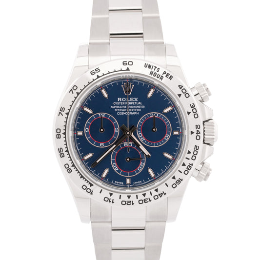 NEW JULY 2025 PAPERS Rolex Daytona Cosmograph BLUE 18K 40mm 126509 Watch BOX