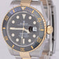 MINT 2023 PAPERS Rolex Submariner 41mm 18K Gold Steel Black Watch 126613 LN BOX