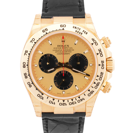 NOS STICKERED 2012 PAPERS Rolex Daytona NEWMAN Champagne 18K Gold 116518 BOX