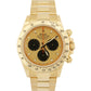 Rolex Daytona Cosmograph NEWMAN 18K Yellow Gold CHAMPAGNE 40mm Watch 116528 BOX