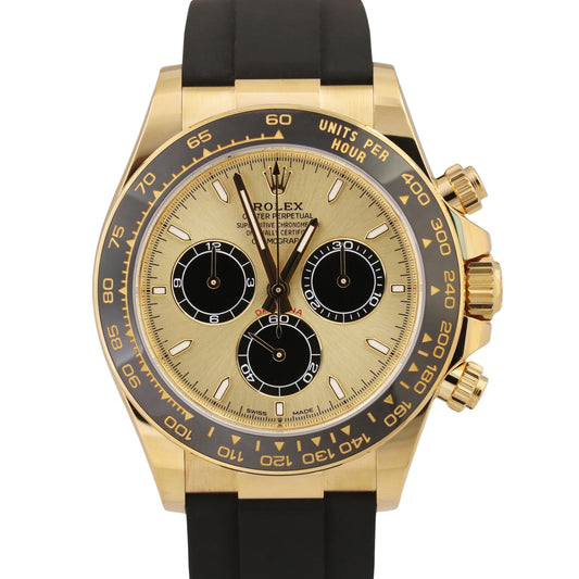 NEW UNWORN PAPERS Rolex Daytona Oysterflex PIKACHU YML 18K Gold 126518 LN BOX