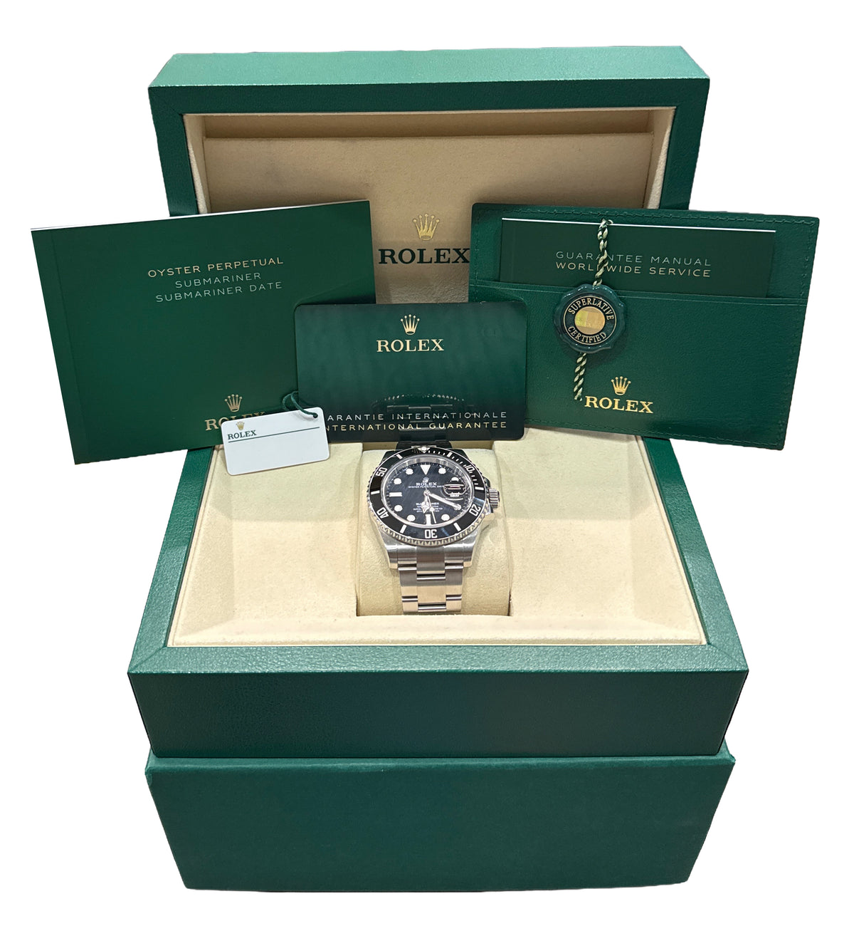 New Oct 2026 Rolex Submariner Date 126610 LN 41mm Steel Black Ceramic Box Papers