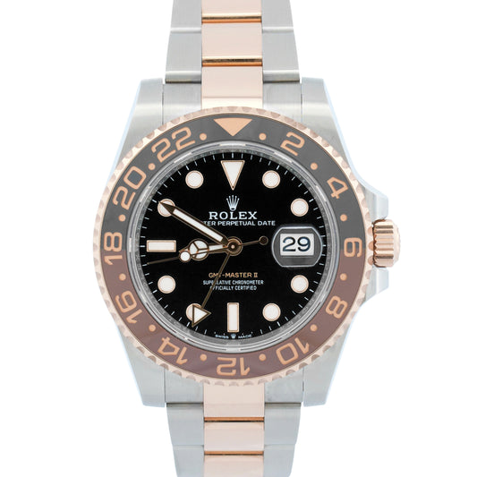 2026 Rolex GMT-Master II 126711 CHNR Root Beer 18K Gold Brown 40mm Box Papers
