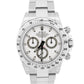 NOS STICKERED PAPERS Rolex Daytona Cosmograph WHITE Stainless 40mm 116520 BOX