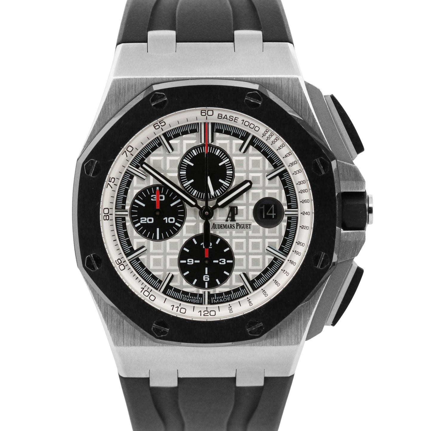 Audemars Piguet Royal Oak Offshore PANDA White Silver Rubber Steel 44mm 26400SO