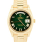 2024 PAPERS Rolex Day-Date President 18K Gold GREEN OMBRE 40mm 228238 BOX