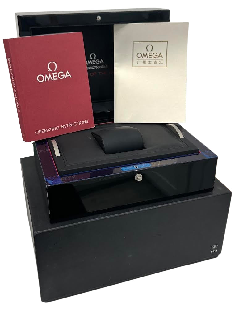 2021 Omega Speedmaster METEORITE Grey Side Of The Moon 311.63.44.51.99.001 BOX